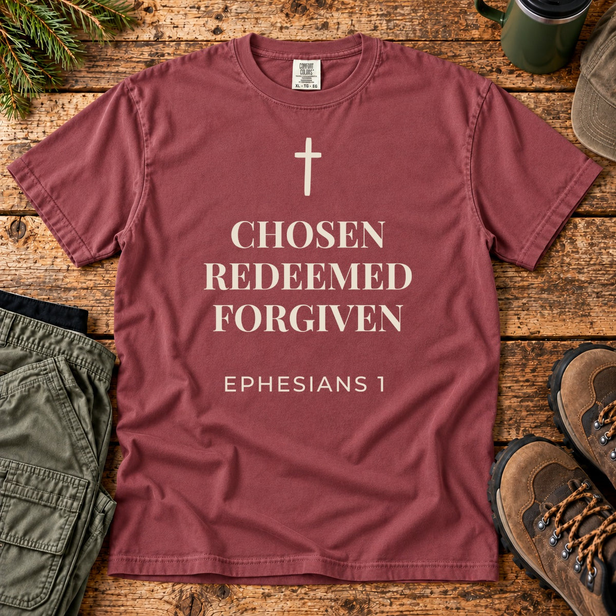 Chosen Redeemed Forgiven