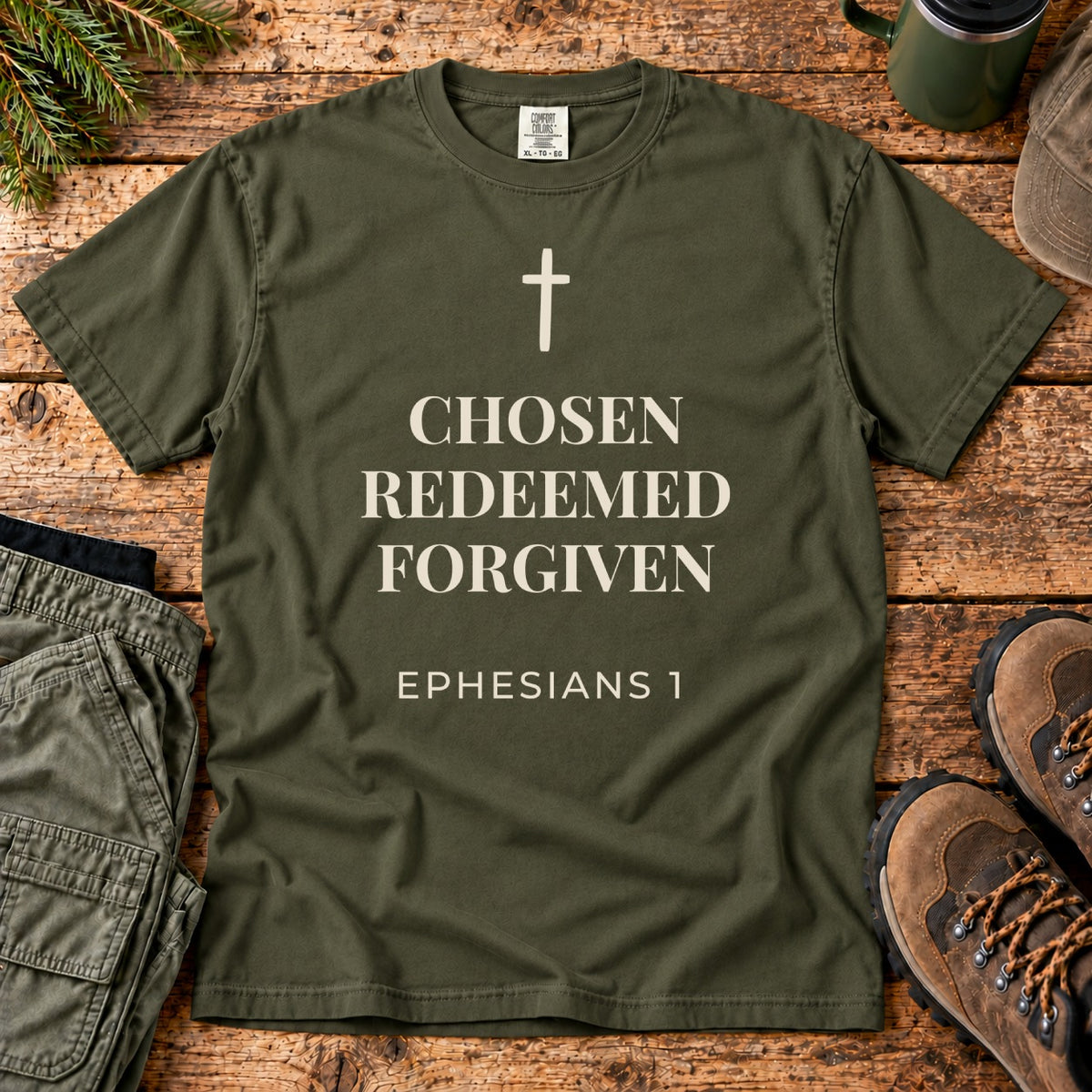 Chosen Redeemed Forgiven