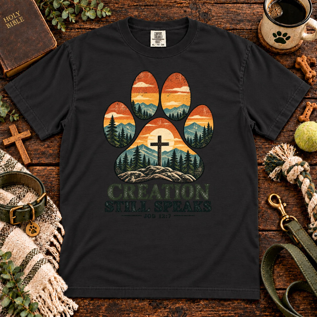 Creation Still Speaks Sunset – Mercy Worn