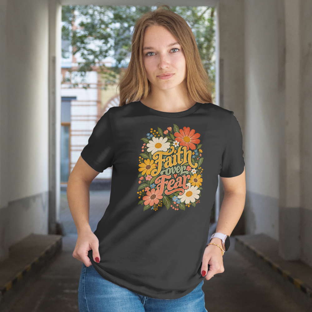 Faith Over Fear Floral