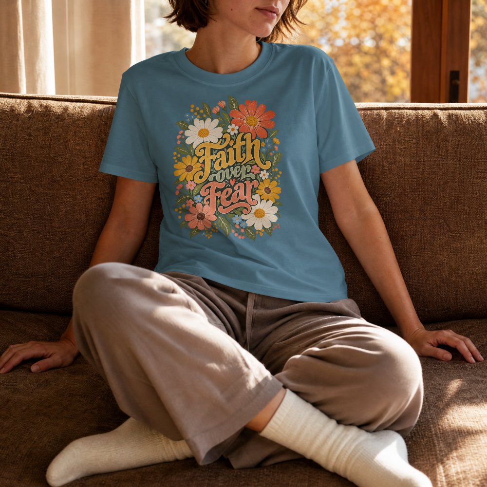 Faith Over Fear Floral
