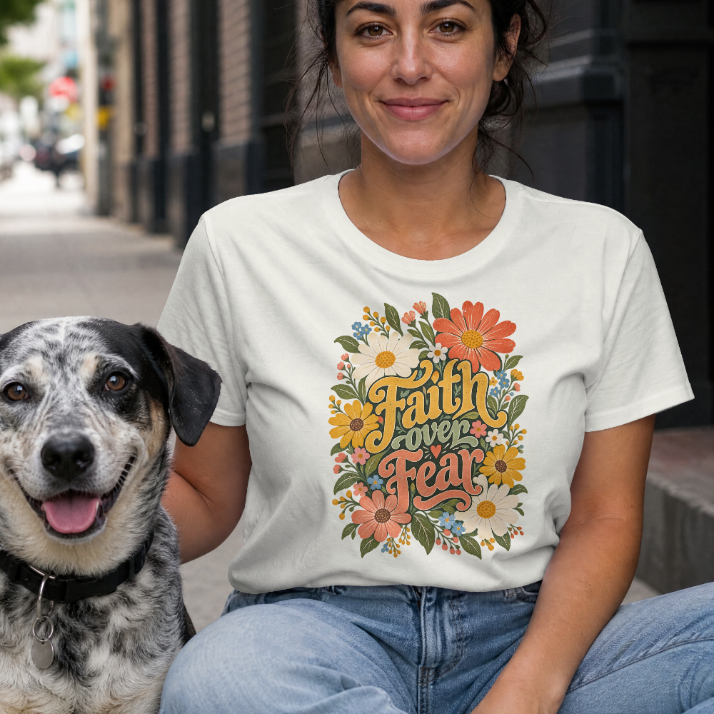 Faith Over Fear Floral